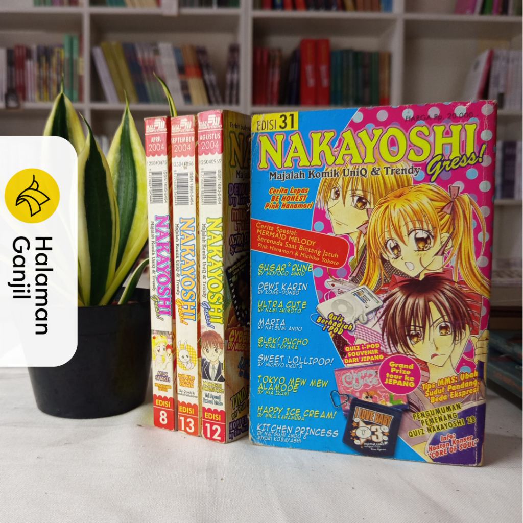 Majalah Komik Uniq & Trendy : NAKAYOSHI  gress - Elex Media Komputindo