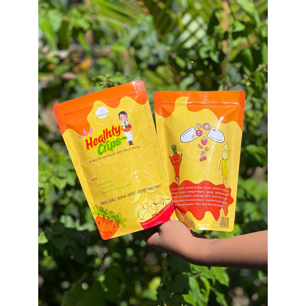 

Kerupuk Buah dan Sayur Mix 80gram