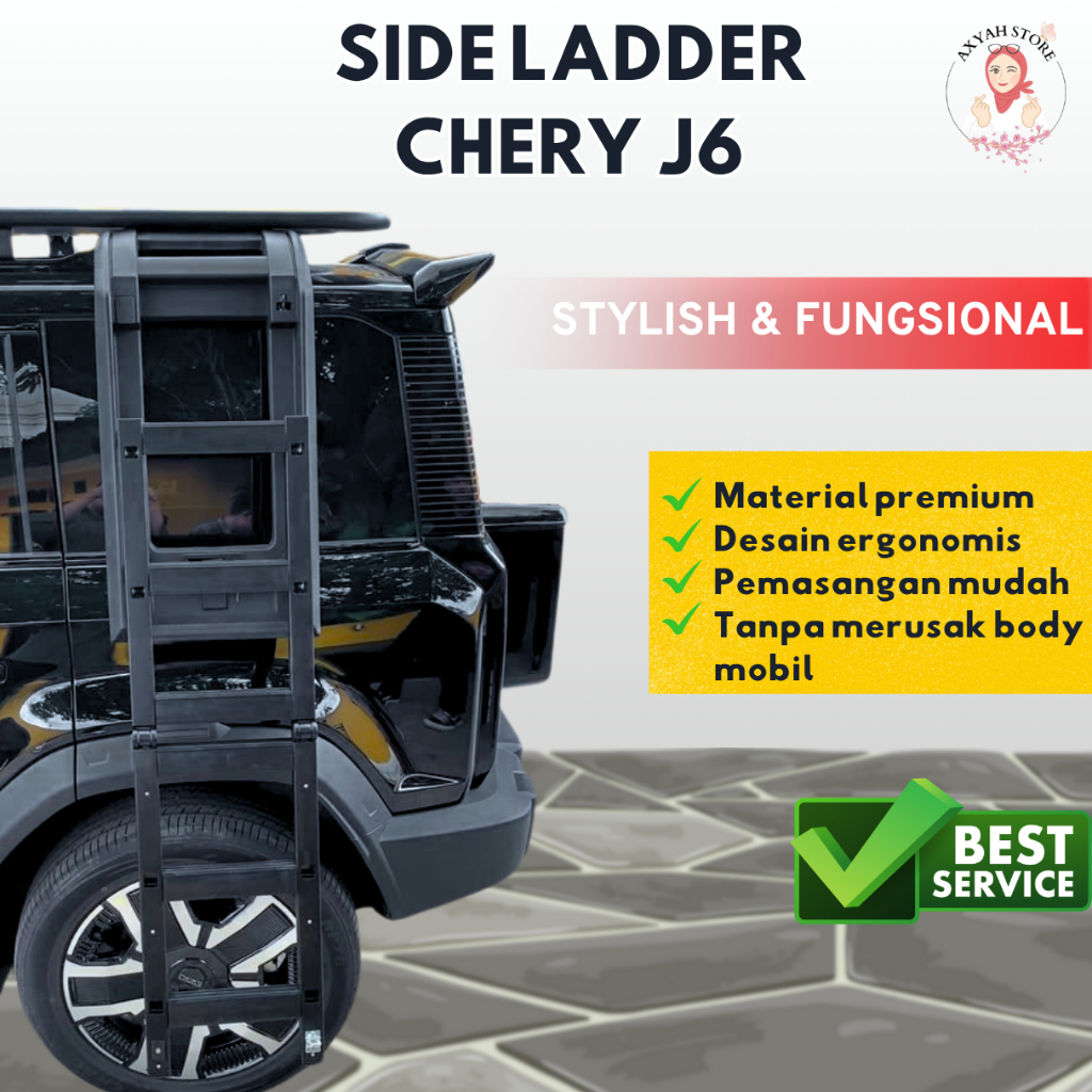 Chery J6 Side Ladder Tangga Samping Chery J6 /Aksesoris Chery J6 / Aksesoris Chery J6 PNP