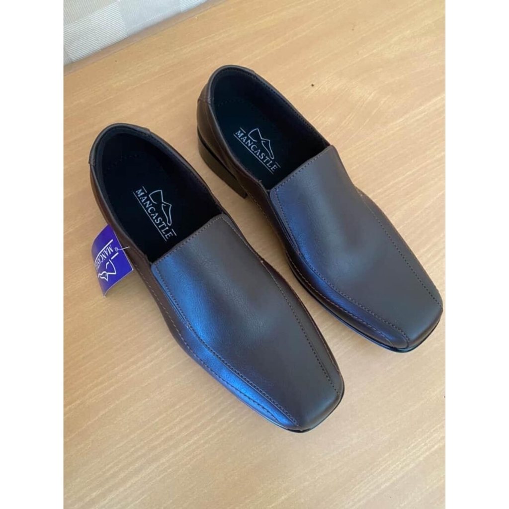 Sepatu Pria Pantofel slip on JORDAN 91 Coklat Mancastle | Pantofel slip on stylish