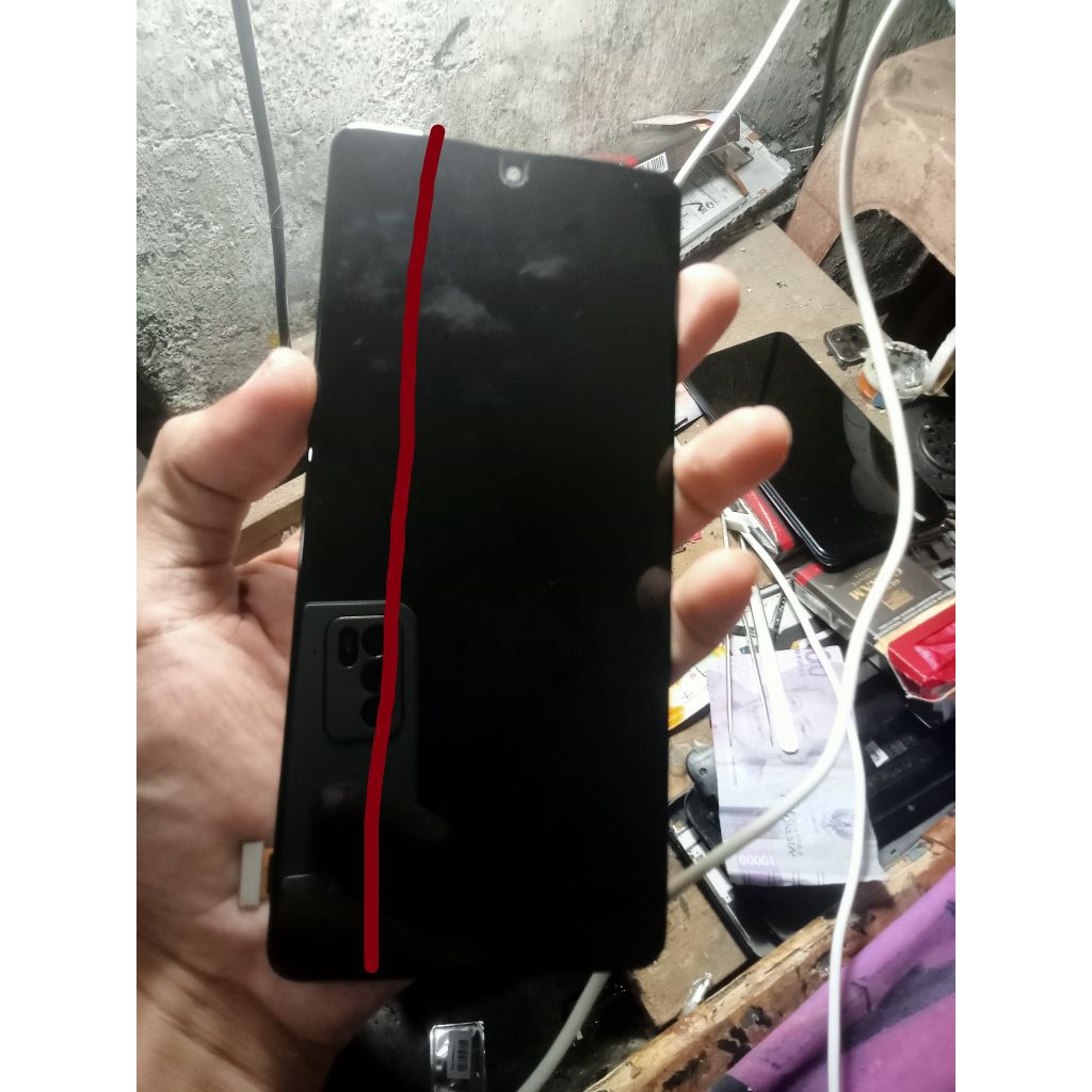 LCD SAMSUNG A71 COPOTAN