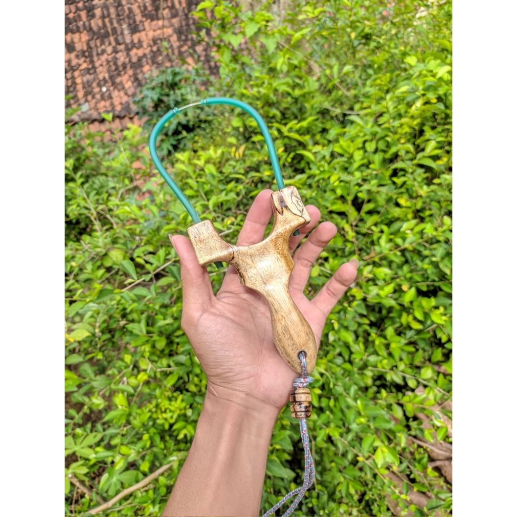 Ketapel Kayu Asem Jawa Spalted