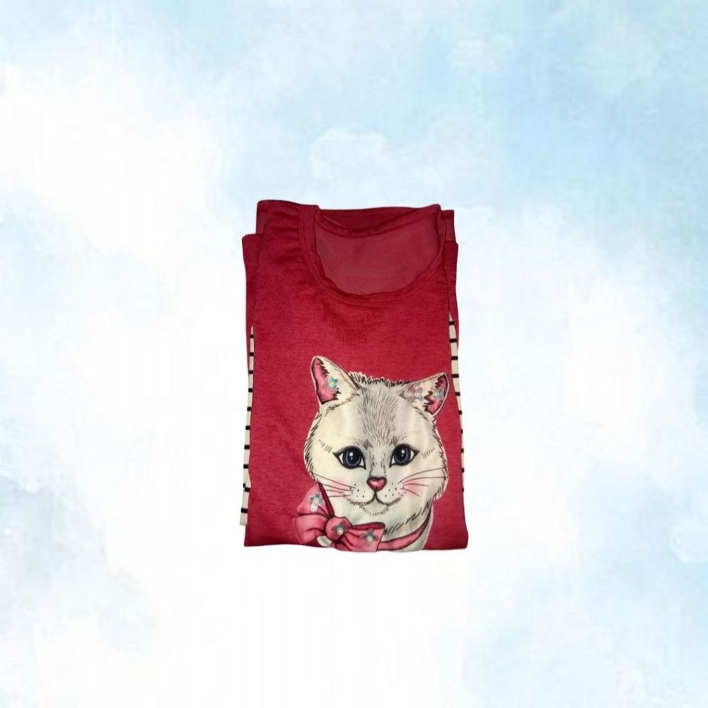 Preloved kaos kucing