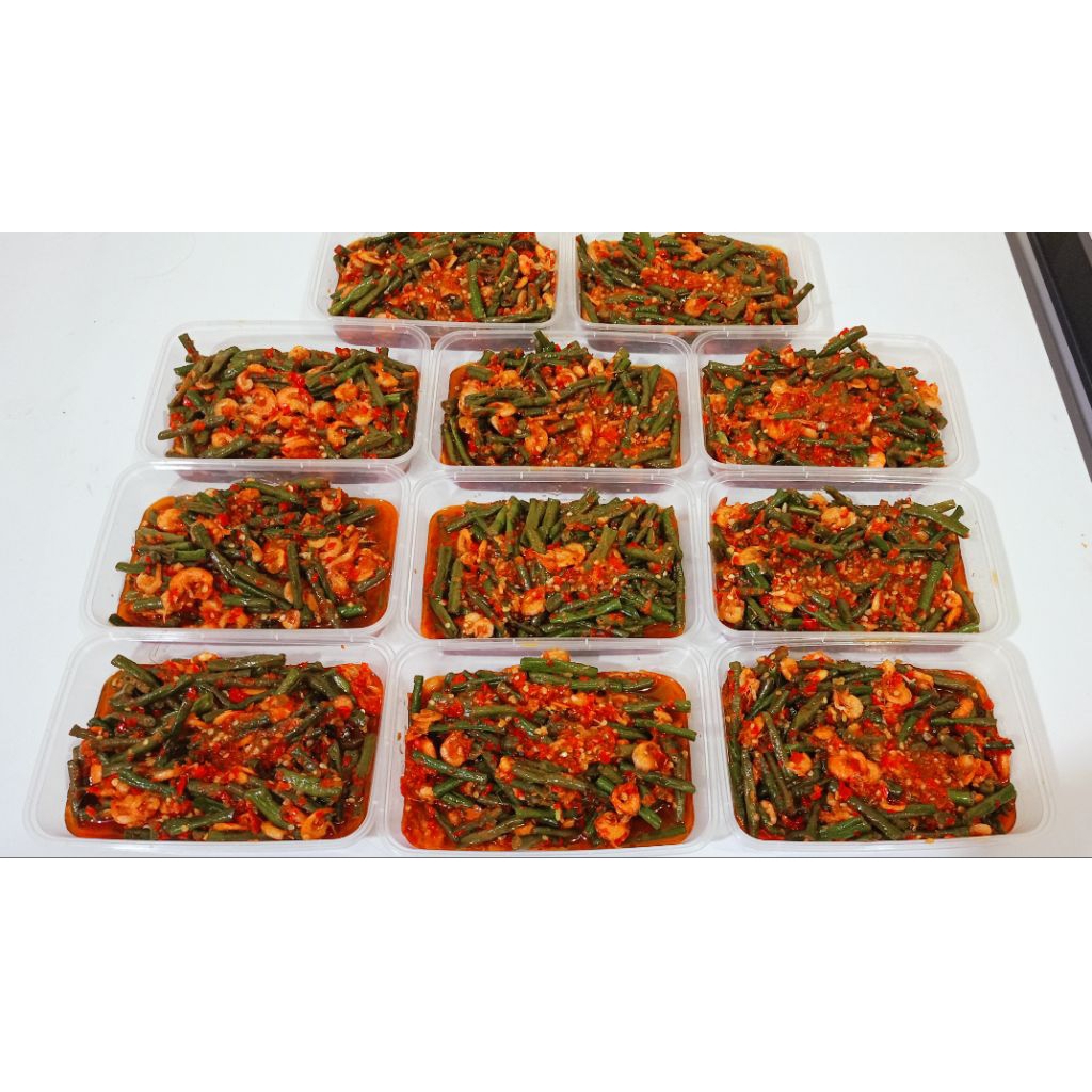 

Sambal kacang panjang udang halus Frozen 300gr±