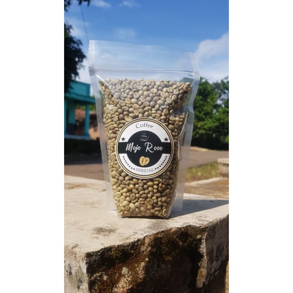 

Biji Kopi Mentah / Green beans / Biji Kecil / Lereng Muria / 500gr