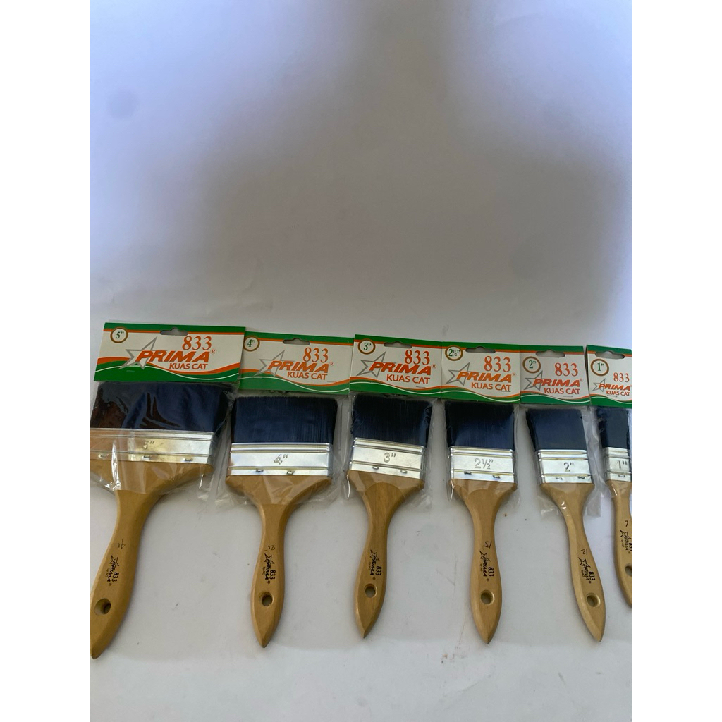 

Prima Kuas Cat 833 Hitam Kuas Murah Bermacam Ukuran