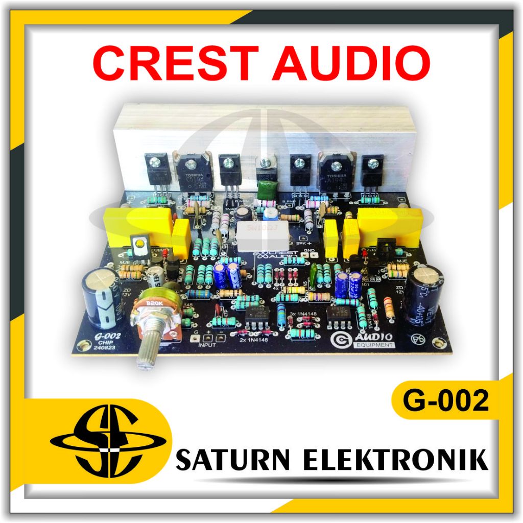 Kit Power Crest Audio Sanken Mono G-002