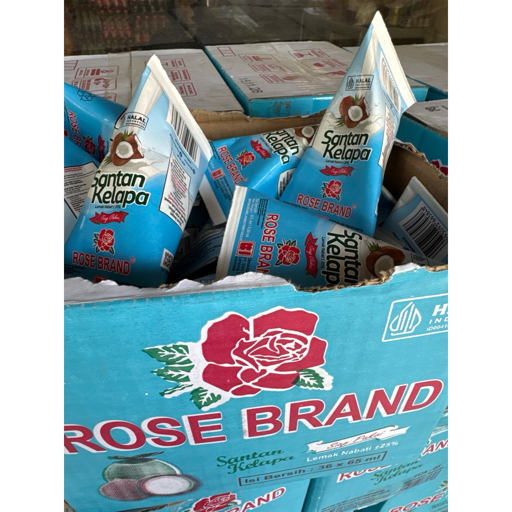 

Santan cair instan rose brand 65ml