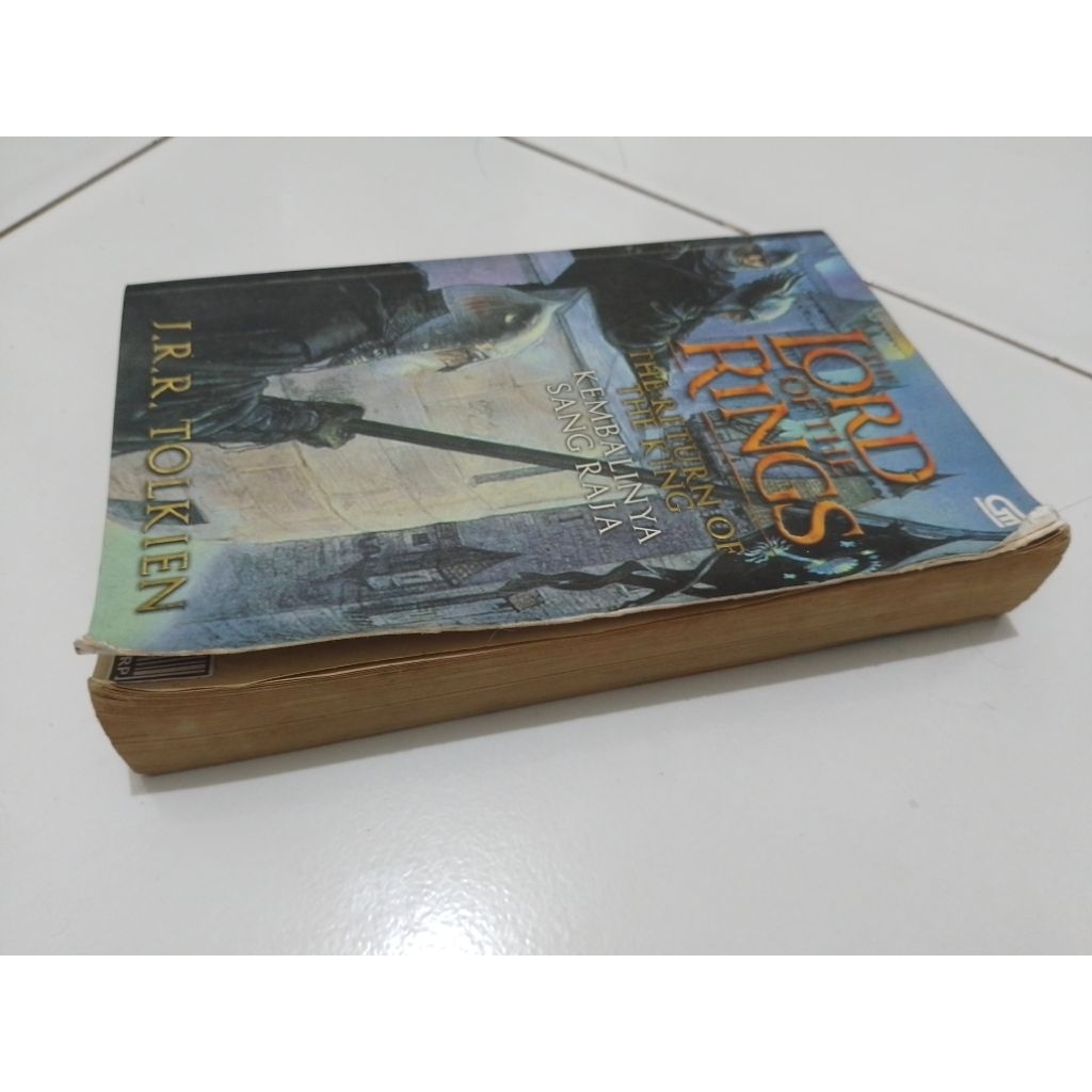 Buku Novel The Lord of the Rings The Return of the King (Kembalinya Sang Raja) J. R. R. Tolkien 2nd 