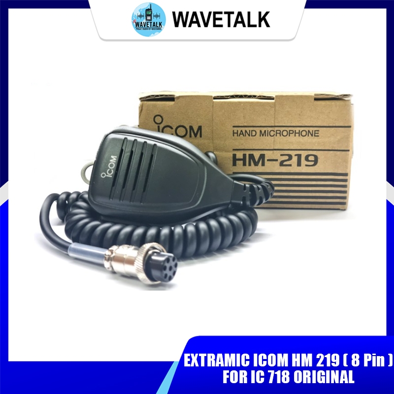 Extramic Icom Hm 219 8 Pin For Icom IC 718 Handmic Icom 718 8pin Hm-219 Hm219 Original
