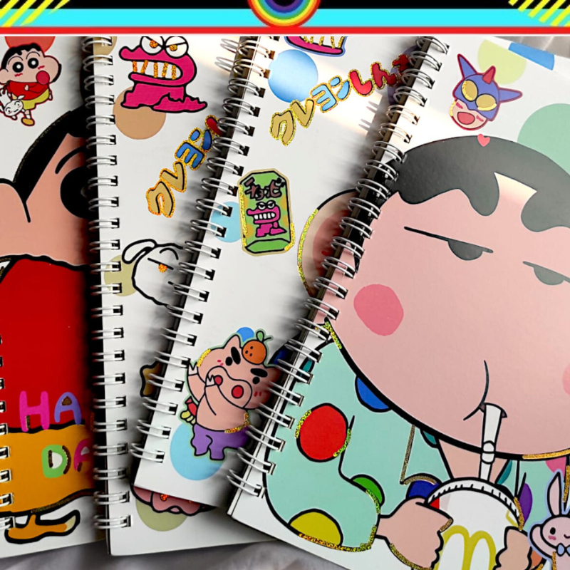 

BUKU TULIS A5 CRAYON SHINCHAN | NOTEBOOK SPIRAL KARAKTER LUCU KUCING CAPYBARA | NOTEBOOK CAPYBARA HOLOGRAM A5 | NOTEBOOK ESTETIK | NOTEBOOK SPIRAL | STATIONERY GEMOY | NOTEBOOK A5 | CUTE CAT NOTEBOOK | BUKU TULIS LUCU | KADO LUCU |BUKU TULIS SHINCAN|SKM