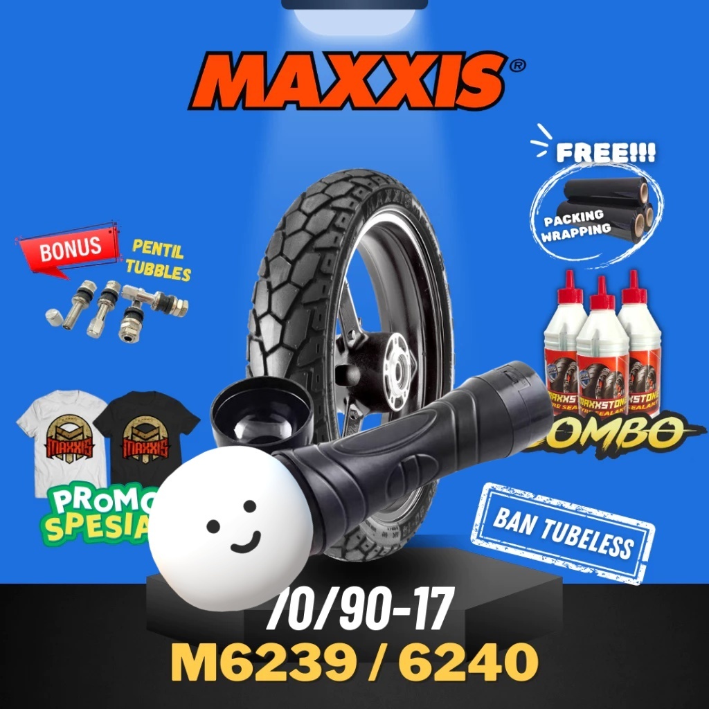 [READY COD] BAN MOTOR RING 14 RING 17 / BAN MAXXIS ON/OFF ROAD 70/90 - 80/90 - 90/90 - 100/80 - 110/