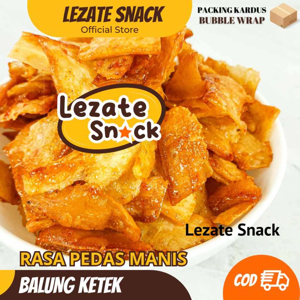 

Balung Kethek Pedas Manis 200GR Premium Super Murah / Kripik Singkong Pedas Manis Keripik Singkong Pedas Manis Lengket Balket WAP SHOP