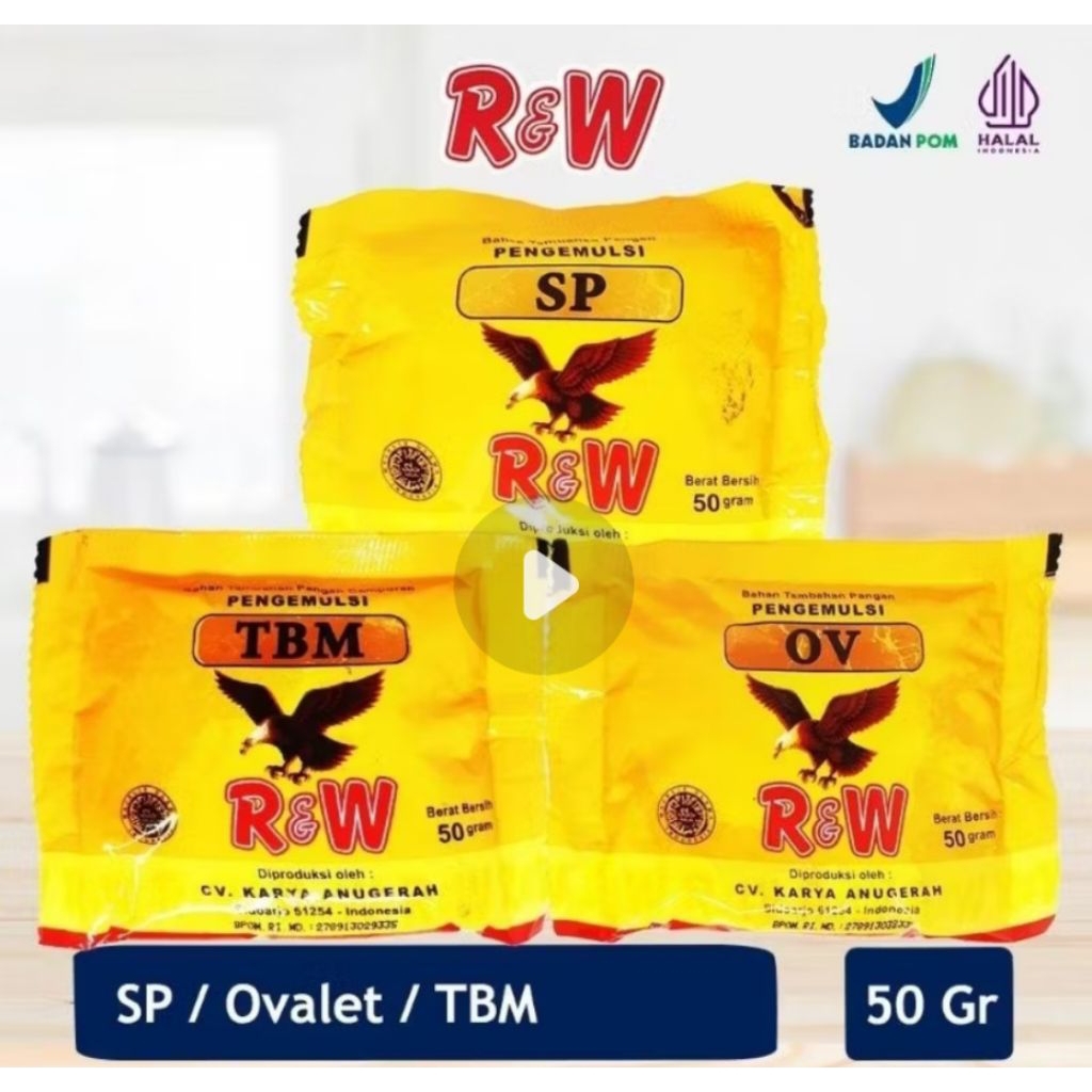 

ovalet rajawali RW 50gram