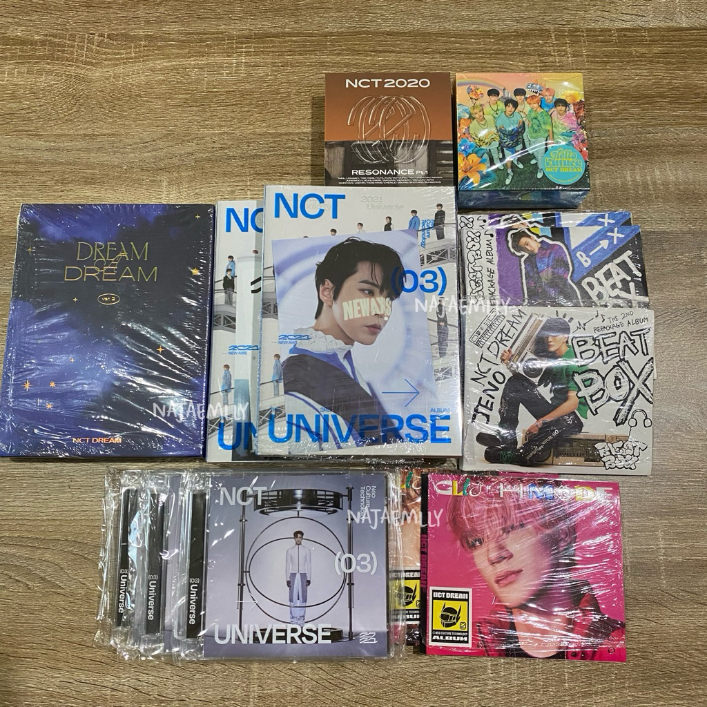 album only nct kihno jewel dream a dream jaemin jeno universe beatbox hello future