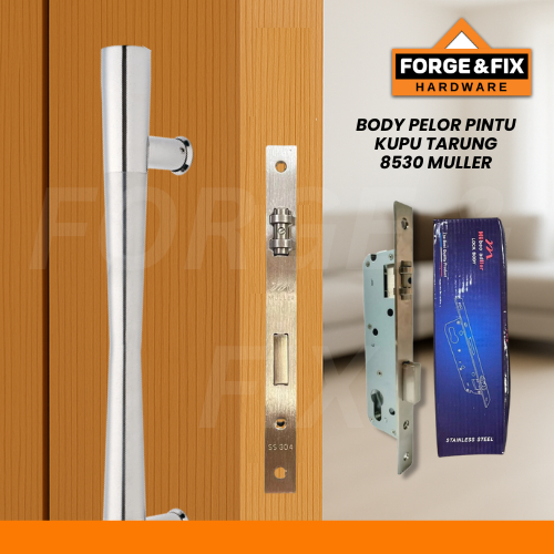 [1SET] MULLER Body Pelor Kunci Pintu Besar Kupu Tarung Pendek 8530