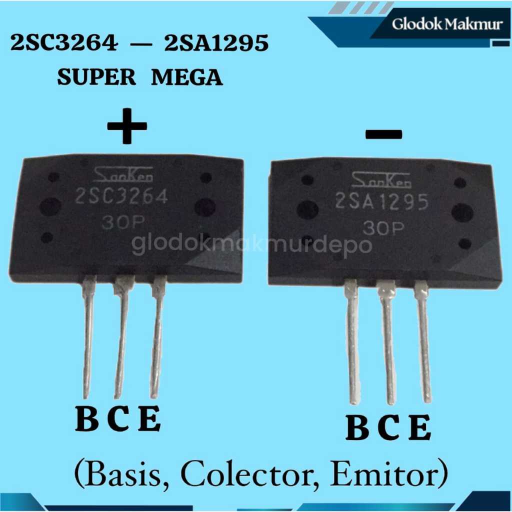 TR SANKEN 2SC3264 - 2SA1295 SUPER MEGA