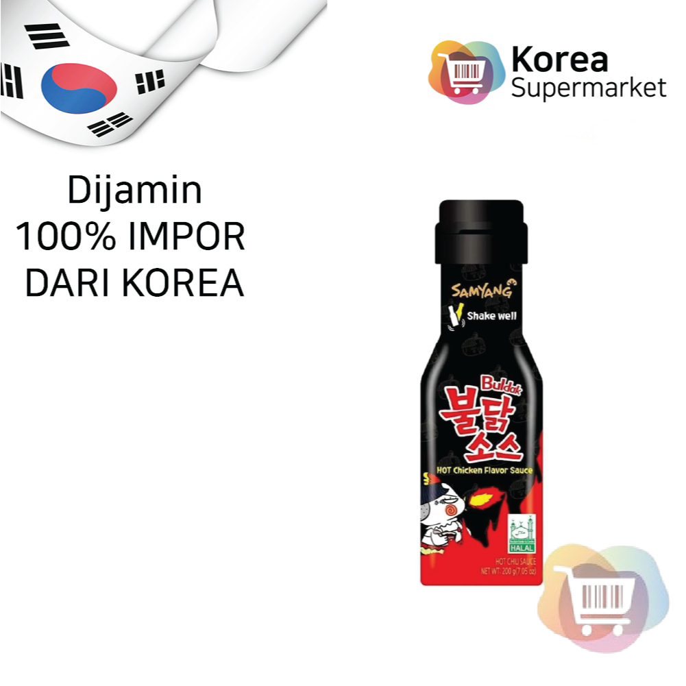 

SAMYANG SAUCE ORIGINAL 200 GRAM / saus samyang hot chicken