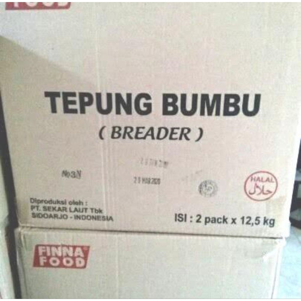 

Tepung Finna 1 karton 25 kg (12,5 x2)