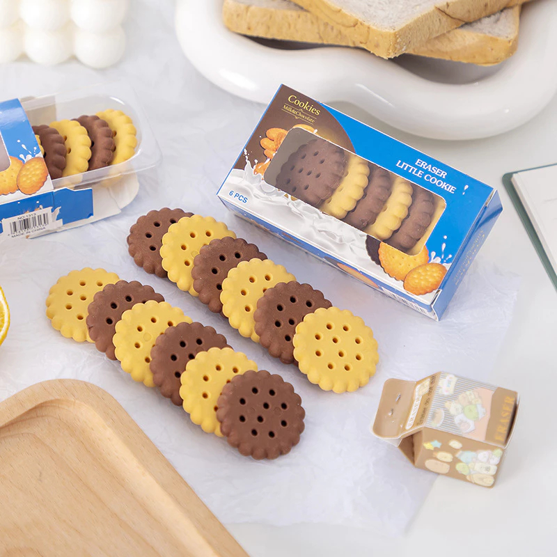 

CY-BA02 6 IN 1 PENGHAPUS PENSIL MODEL COOKIES / ERASER LUCU SET