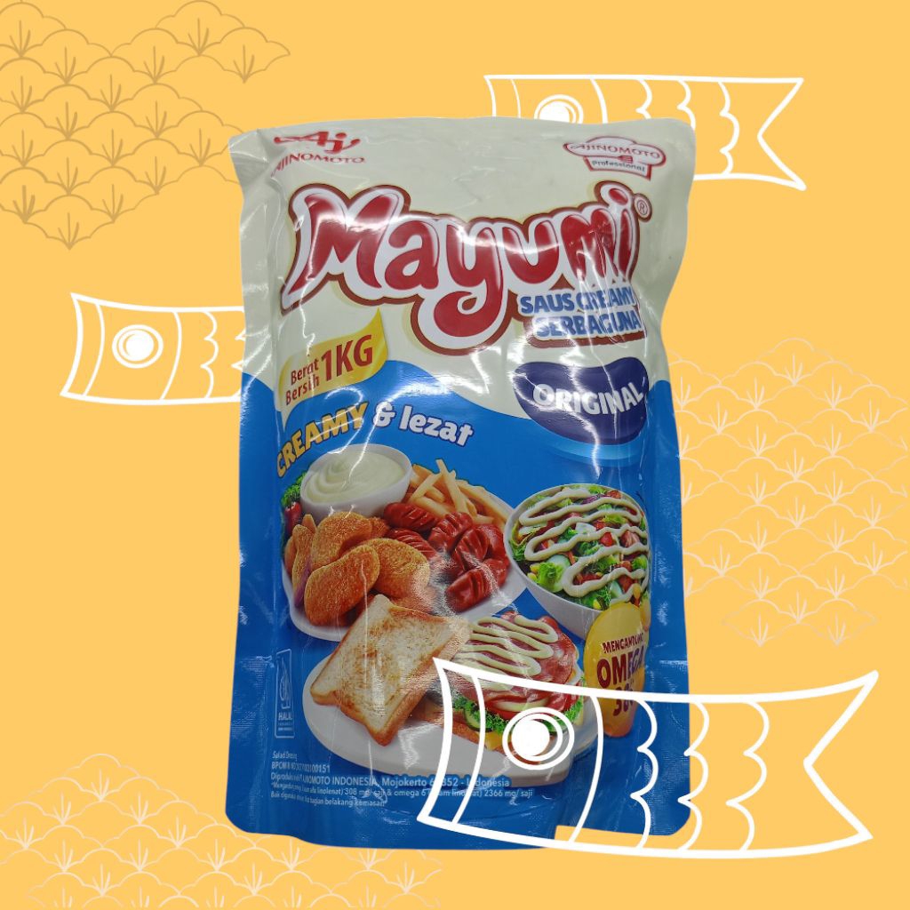 

Ajinomoto Mayumi Saus Creamy Serbaguna Original 1 kg