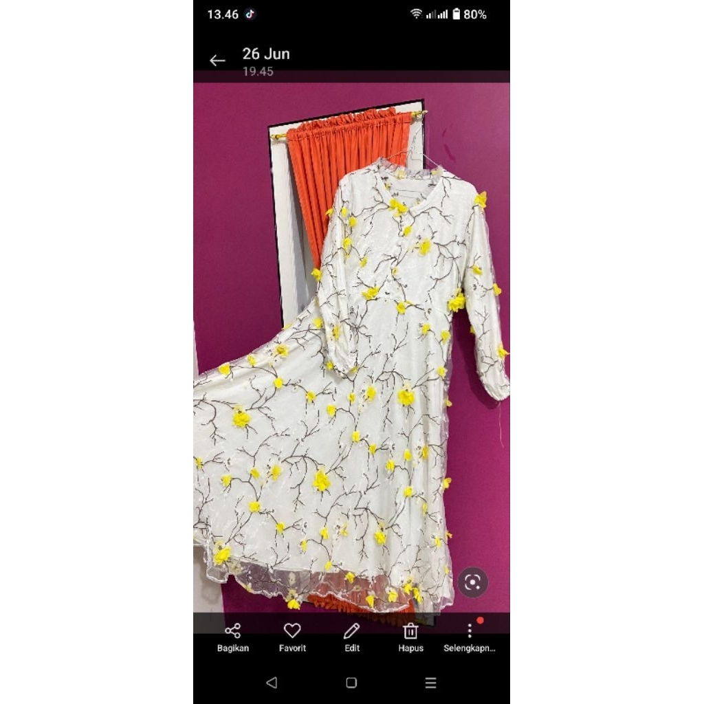 dress organza 3d