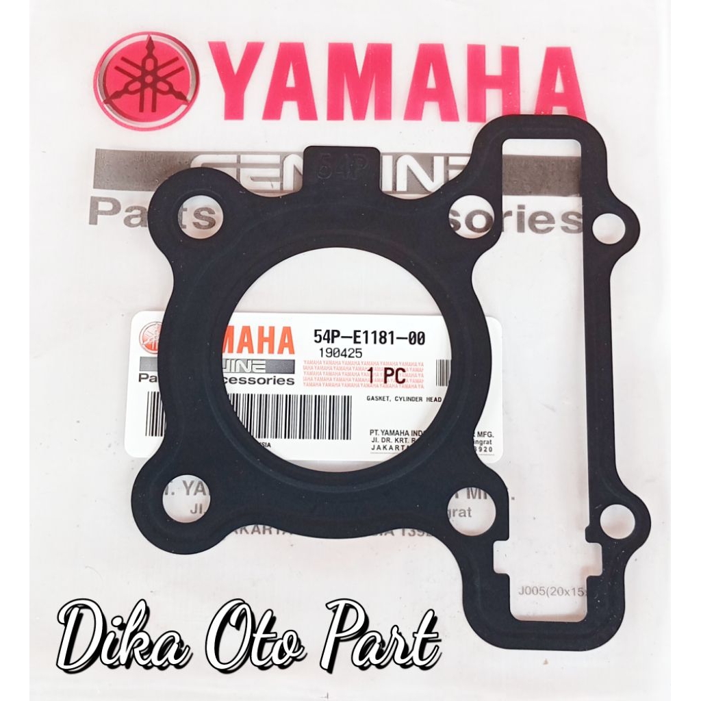 Perpak Paking Gasket Silinder Head Kop Mio J Mio GT X-ride 115 Soul GT 115 Fino 115 FI 54P-E1181-00 