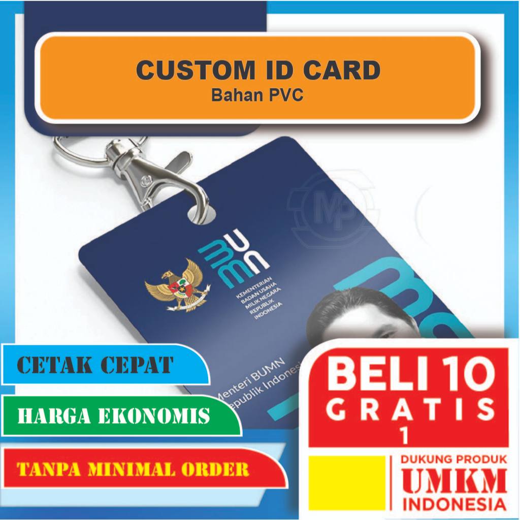

Cetak ID Card / Plastic PVC / Kartu Member / ID Card Karyawan