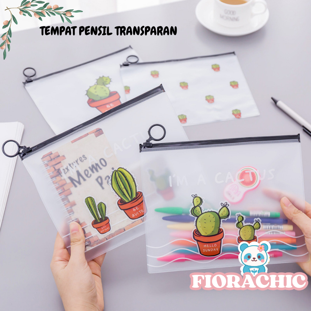 

FC- TEMPAT PENSIL TRANSPARAN T99 UNICORN & PK PTHER / MAP FILE UNICORN / ZIPPER BAG