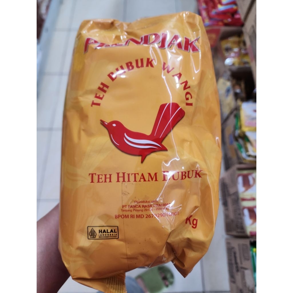 

Teh bubuk Prendjak 1kg aromatik khas tanjung pijang