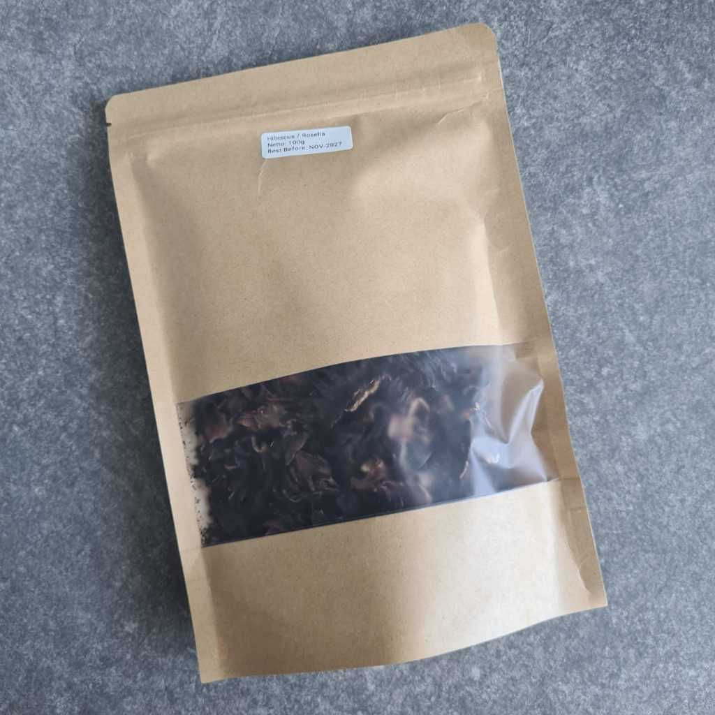 

Rosella Ungu Kering Asli Mesir ( Teh Bunga Hibiscus Ungu ) Minuman Herbal Sehat - 50g / 100g