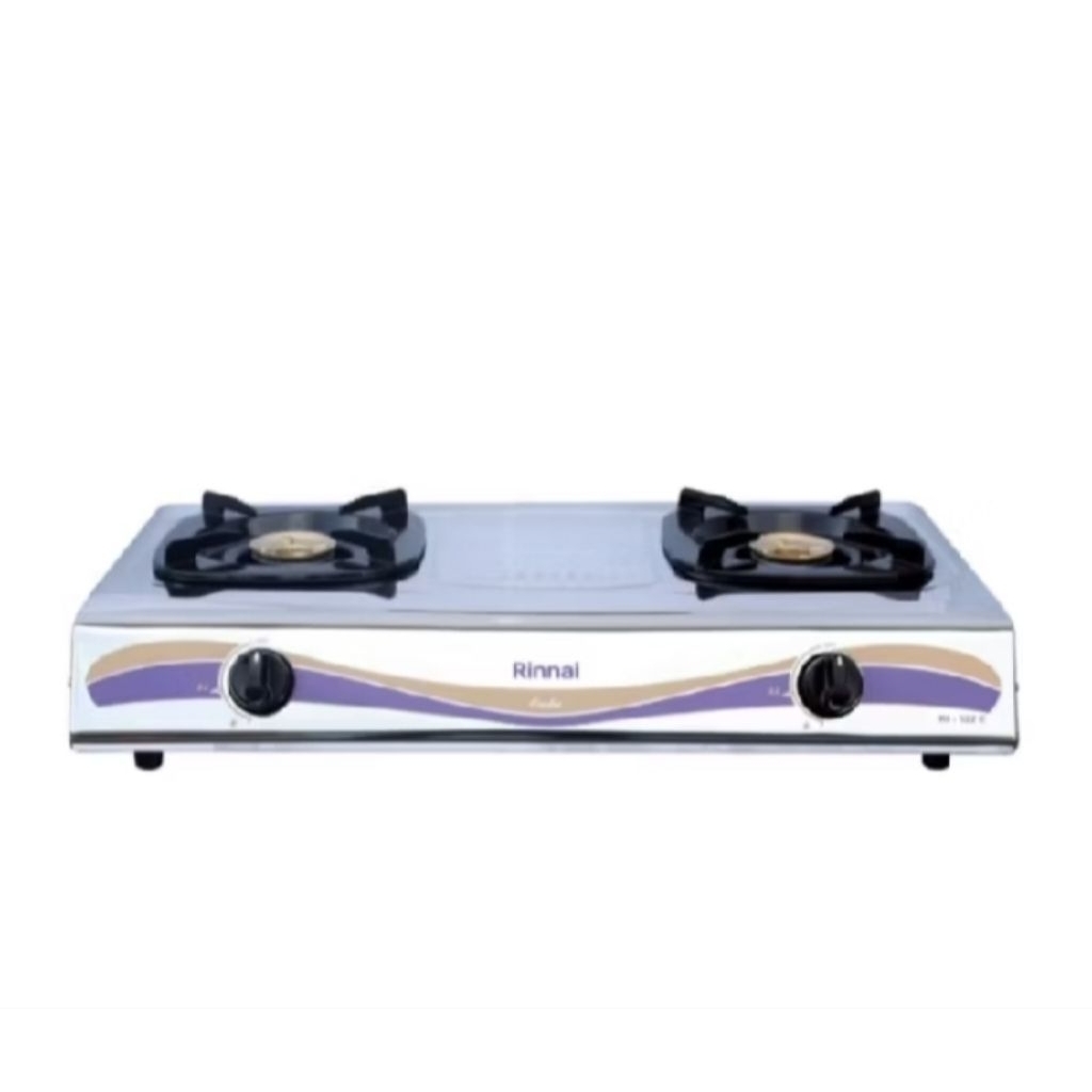 kompor gas rinnai 522E/kompor gas rinnai dua tungku stainless steel