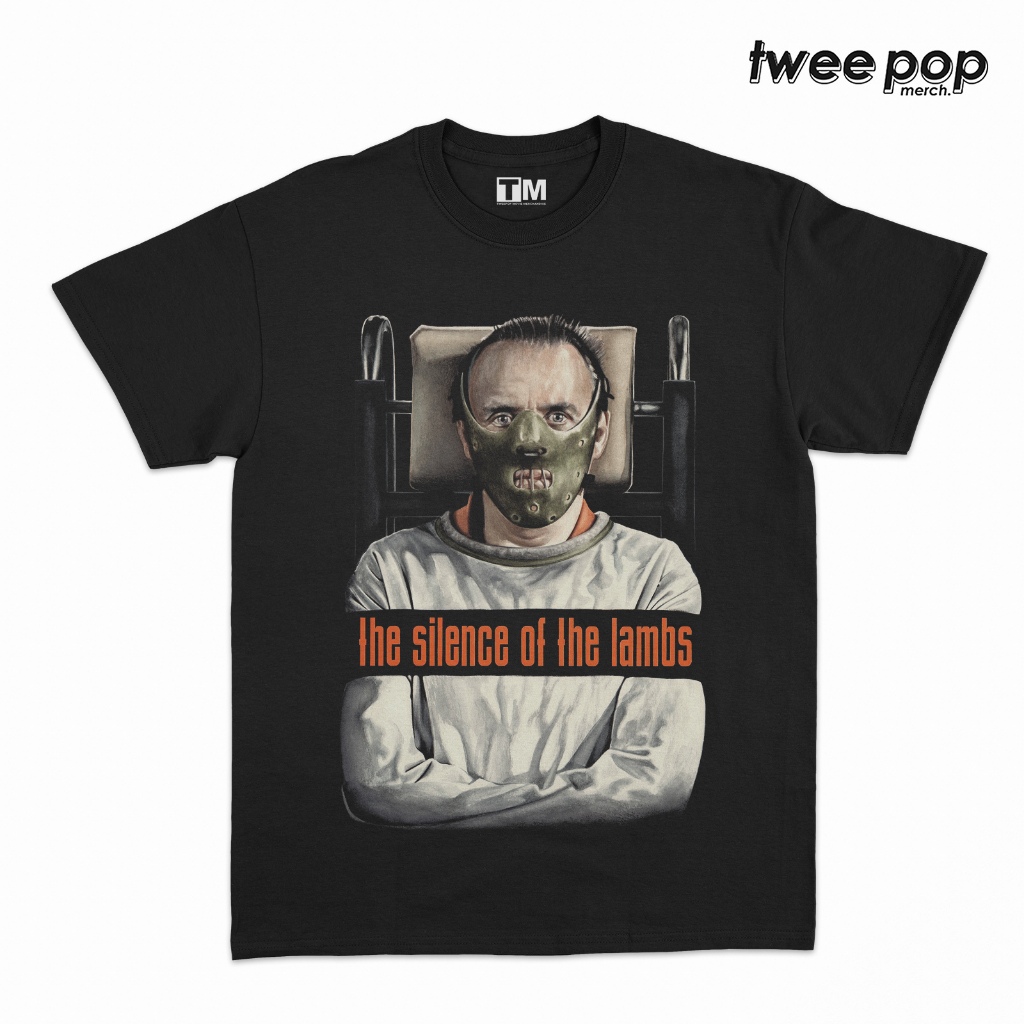 KAOS FILM THE SILENCE OF THE LAMBS - POSTER ART / MOVIE T-SHIRT
