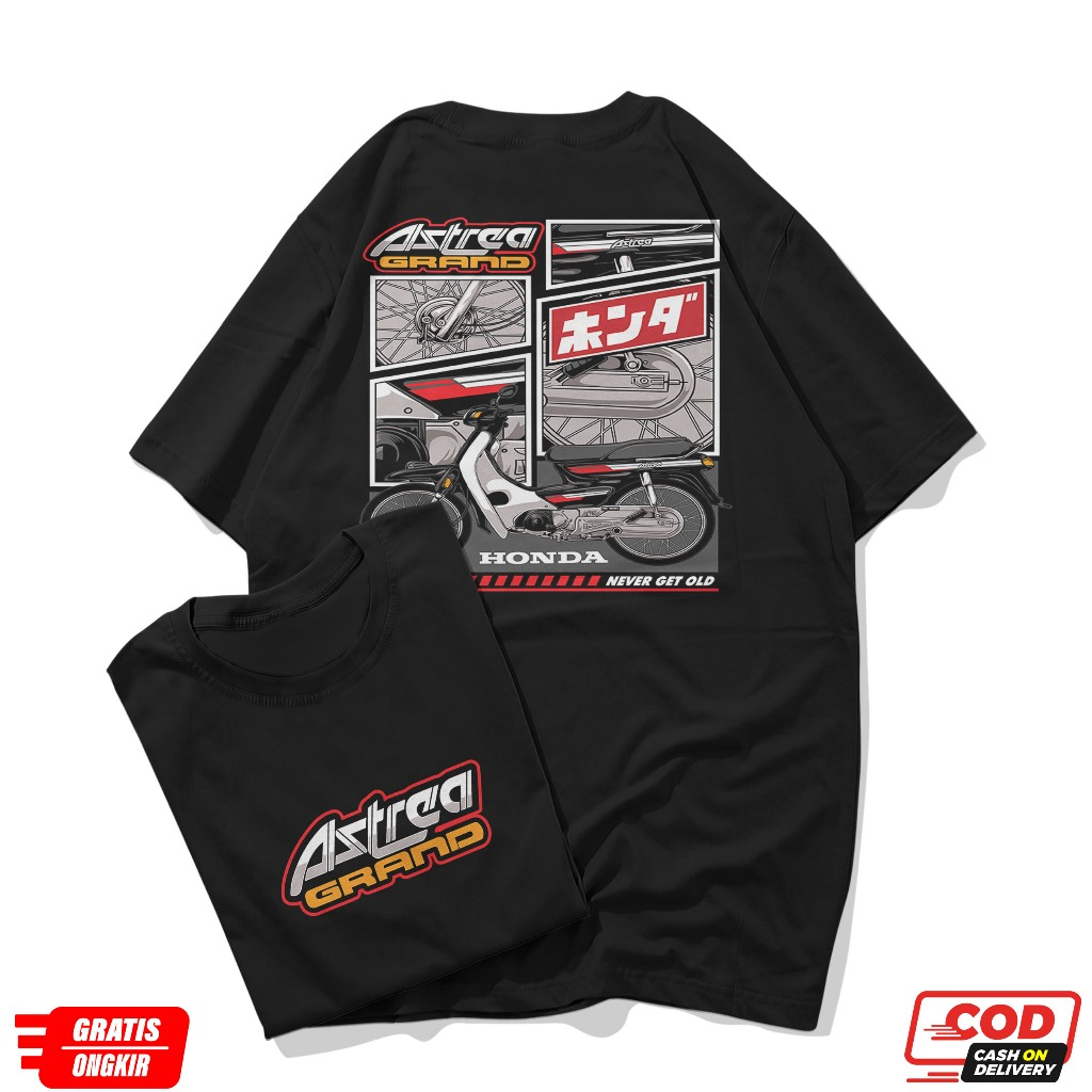 Kaos Motor Astrea Grand Comic // Baju Astrea Grand // Kaos Astrea Grand // Kaos Grand // Baju Grand