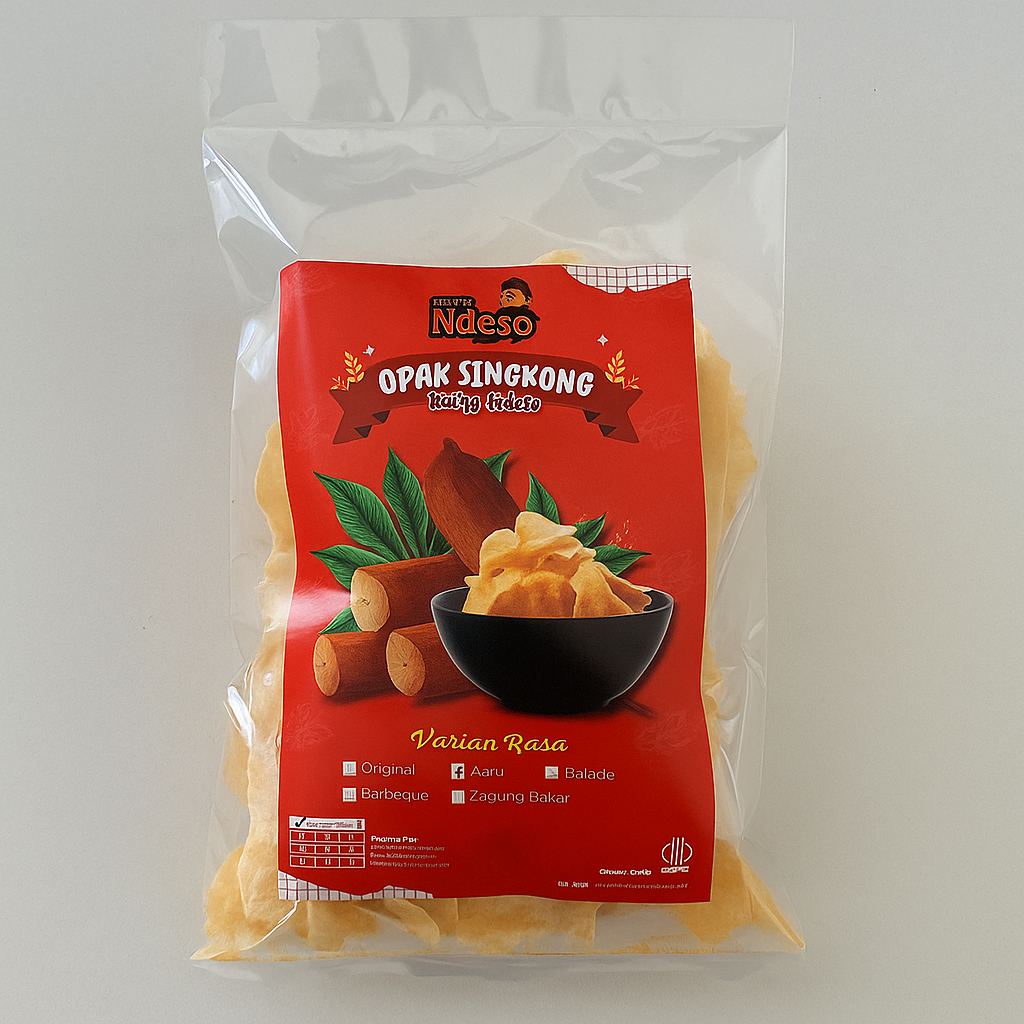 

Opak Singkong Karya Ndeso | Keripik Singkong Renyah Aneka Rasa 100gr