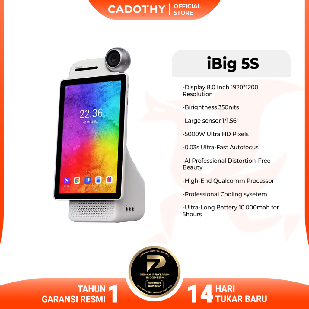Cadothy iBig 5S All-In-One Smart Desktop Live Streaming Device