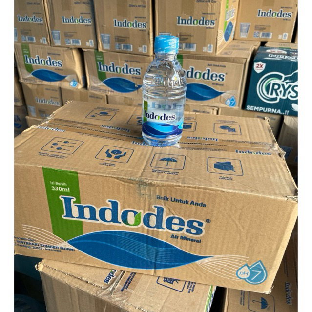 

INDODES AIR MINERAL BOTOL MINI 330ML 1 DUS 24 BOTOL