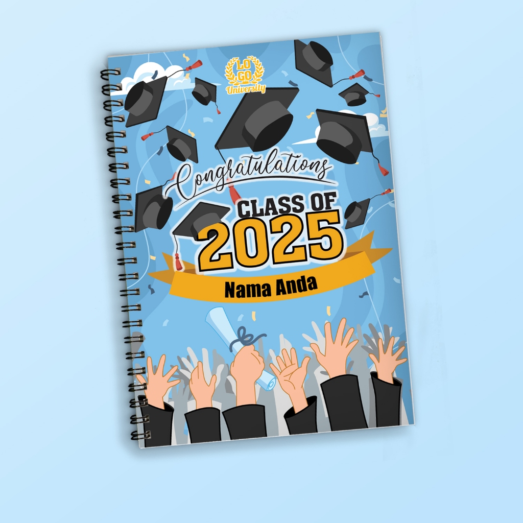 

Buku Tulis Graduation cocok untuk Hadiah Wisuda yang Bermanfaat untuk sahabat