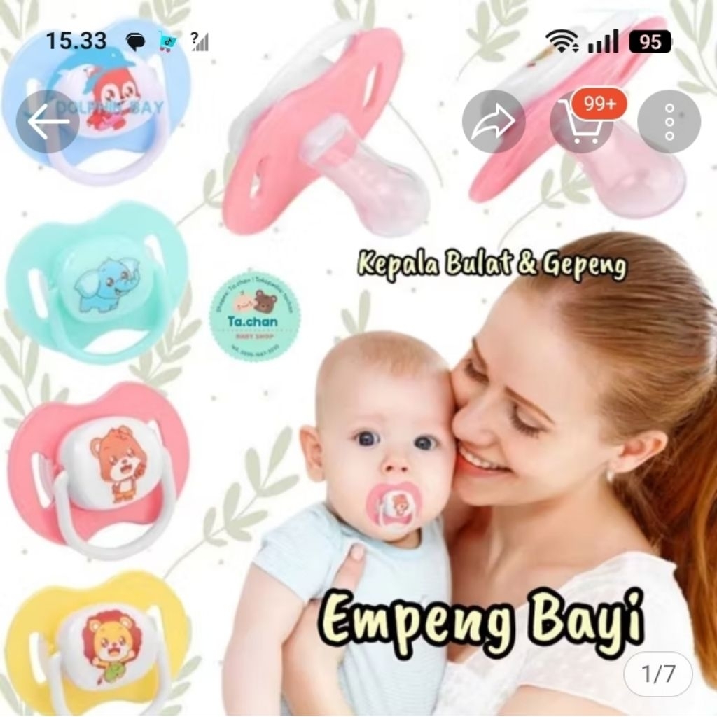 empeng DOT gepeng/empeng gepeng ada tutupnya