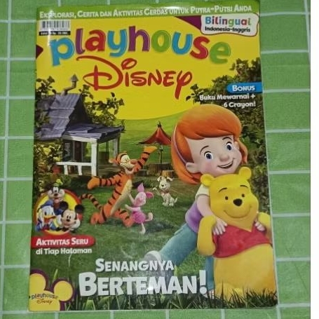PLAYHOUSE DISNEY - SENANGNYA BERTEMAN
Bilingual
Aktivitas seru