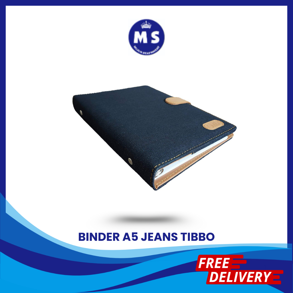

TIBBO AGENDA / BINDER CAMPUS / KAMPUS A5 LOOSE LEAF JINS JEANS 1225