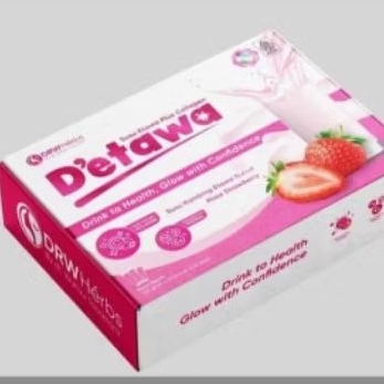 

D'ETAWA Susu Etawa Plus COLLAGEN Rasa Strawberry 200gr X 10 sachet @ 20gram