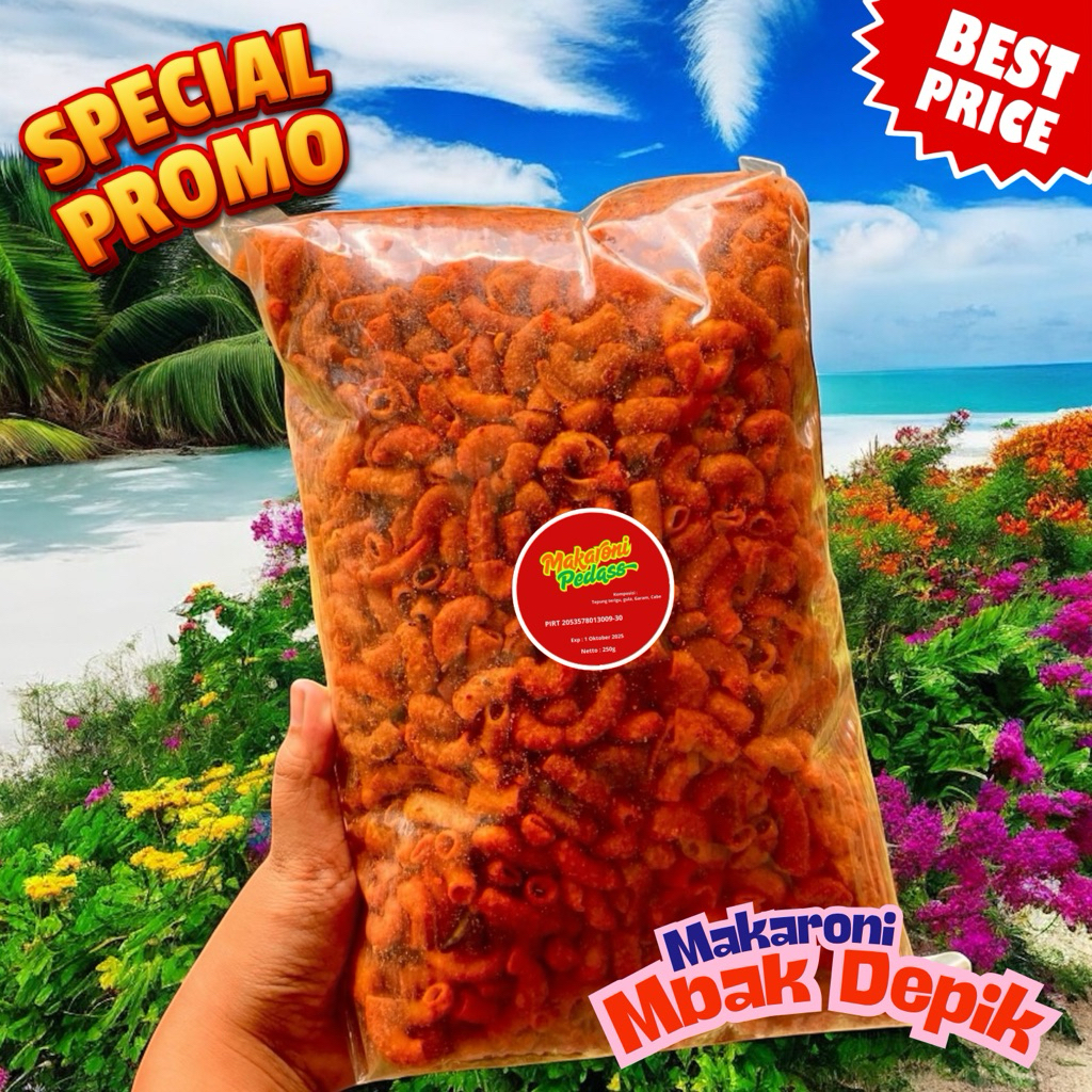 

Snack Kriuk Pedas 250gr – Makaroni Termurah dan Terenak