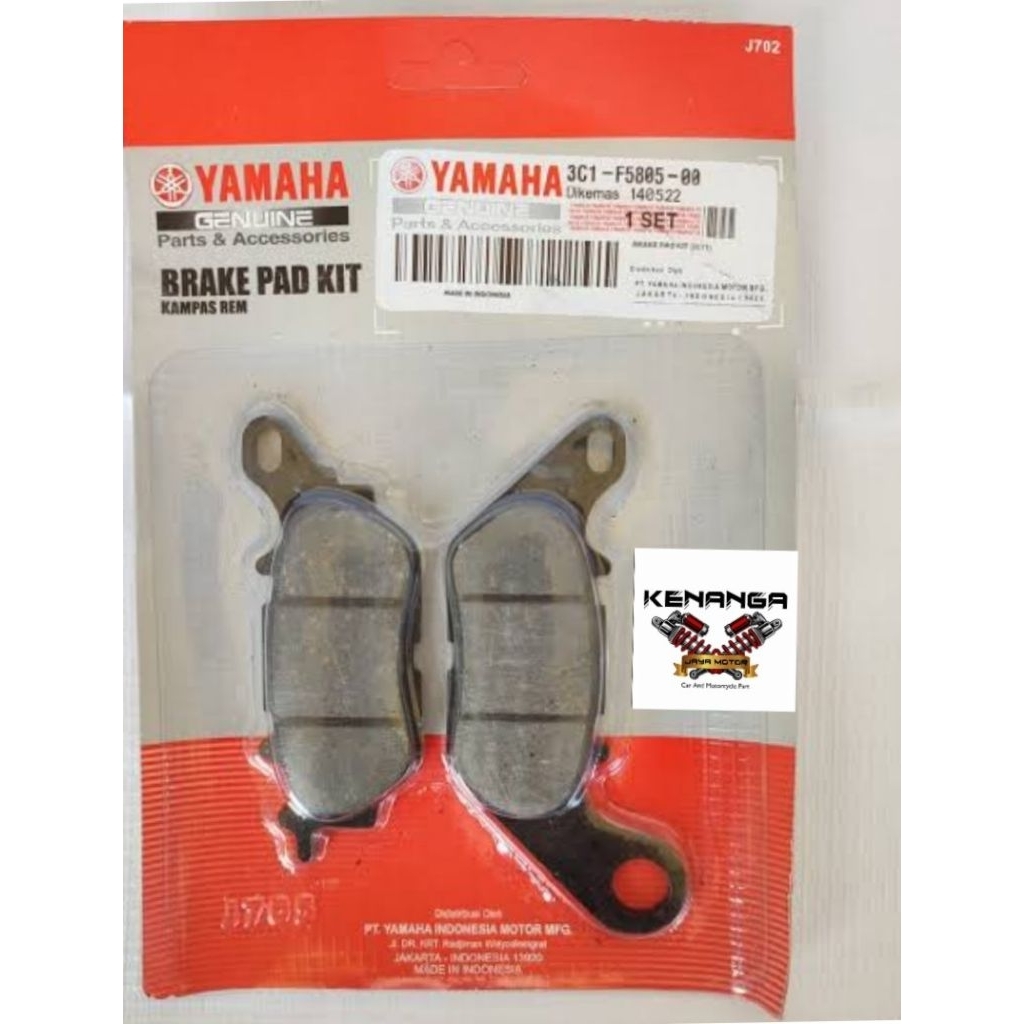 Kampas Rem Dispad Depan Yamaha Mio J