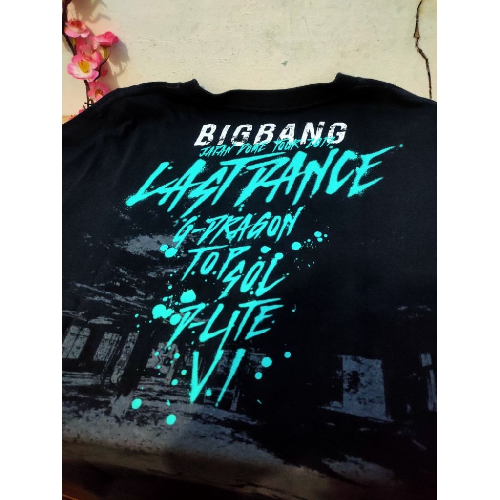 Kaos/baju second bigbang tour