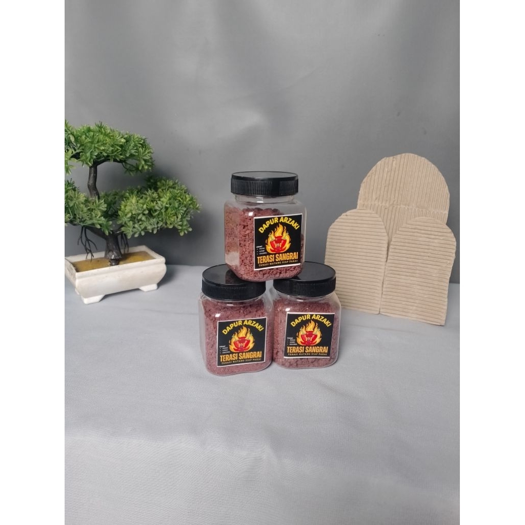 

promo!! paket 3 -5 pcs terasi merah matang uk 100 gram original