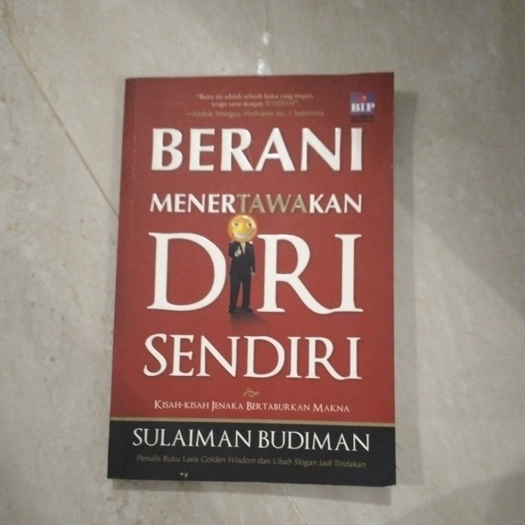 Buku Preloved Berani Menertawakan Diri Sendiri