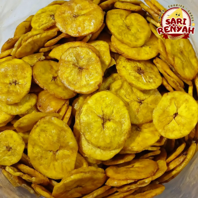 

Keripik Pisang Manis Bulat SP 250 Gram / Kripik Pisang - Sari Renyah