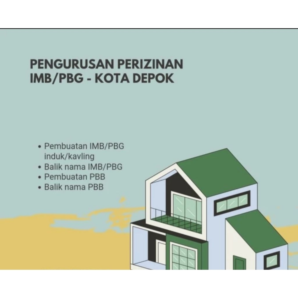 

IMB Rumah Tinggal Depok 2 lantai- tanpa ribet, serahkan ke kami ☺