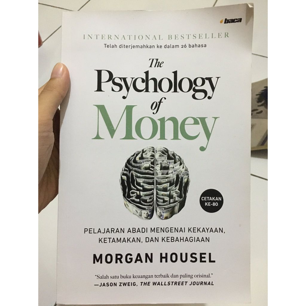 The Psychology of Money (preloved)